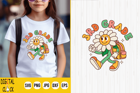 3rd Grade Back to School Retro Groovy: A Creative Resource for Educators and Designers