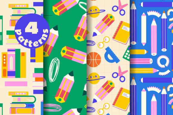 4 Patterns Back to School: A Creative Resource for Educators and Designers
