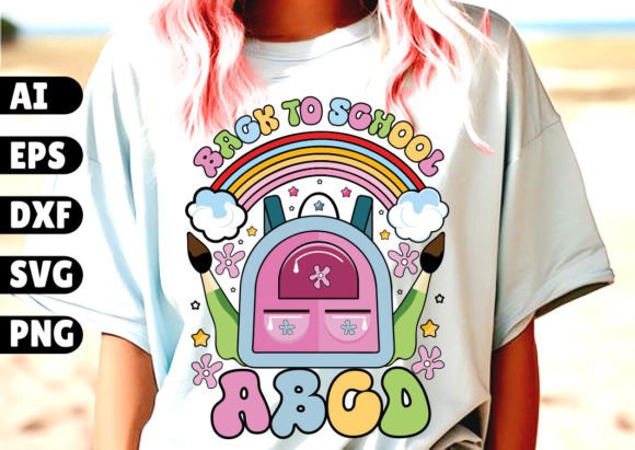 Back to School ABCD SVG T Shirt Design: A Versatile Resource for Creative Projects