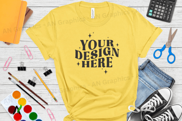 Back to School Bella Canvas Mockup 0208: A Versatile Tool for Designers and Creators