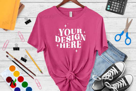 Back to School Bella Canvas Mockup 060: A Professional Tool for Designers