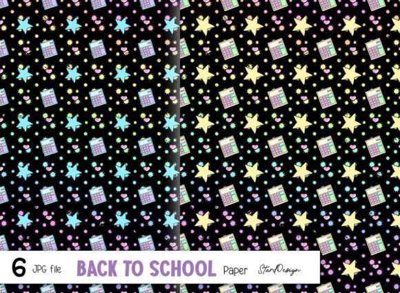 Back to School Black Neon Paper: A Versatile Digital Asset for Creative Projects