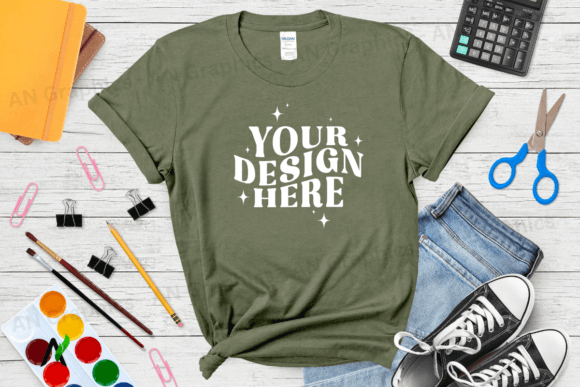Back to School Gildan 5000 Mockup - 097: A Powerful Tool for Designers