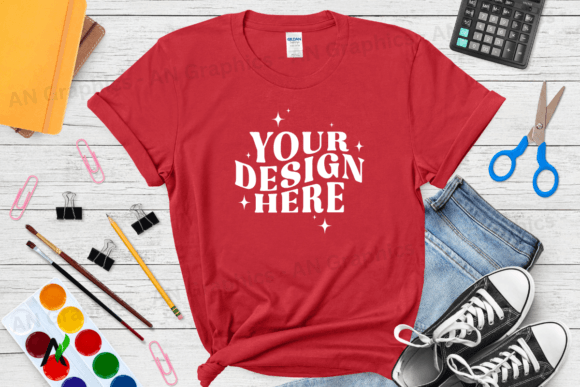 Back to School Gildan 64000 Mockup 0116: A Versatile Tool for T-Shirt Designers