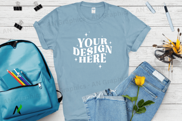 Back to School Gildan 64000 Mockup 0167