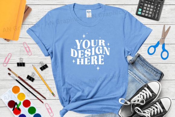 Back to School Gildan 64000 Mockup - 069