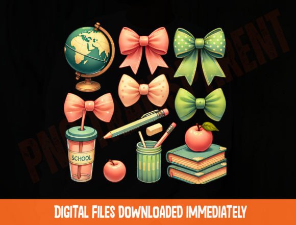 Back to School Png, Cute Classroom Decor: A Versatile Design for Educators and Creators