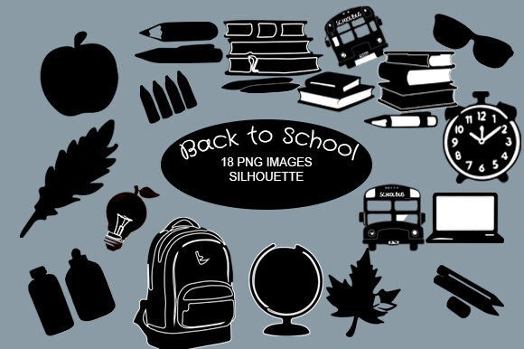 Back to School Silhouette Collection