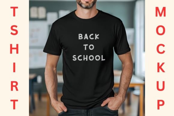 Back to School Tshirt Mockup Male 1 PNG: A Powerful Tool for Designers and Merchants