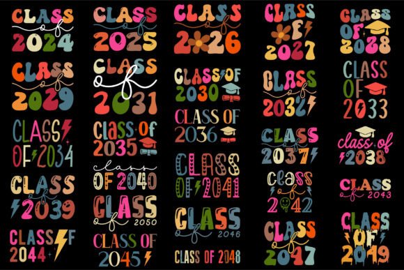 Back to School Year Bundle, Class of Year: A Strategic Resource for Creative and Educational Needs
