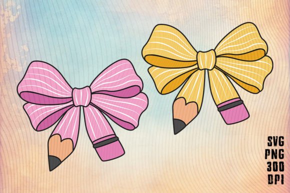 Bow Pencil Back to School