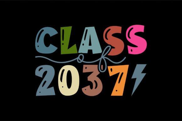 Class of 2037, Happy Back to School SVG: A Versatile Design Asset for Creative Professionals