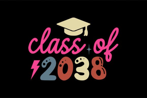 Class of 2038 SVG Design – Print at Home for Custom Use
