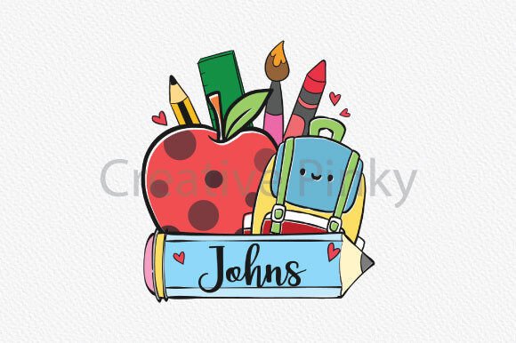 Custom Name Pencil Back to School PNG: A Strategic Tool for Creative and Business Use
