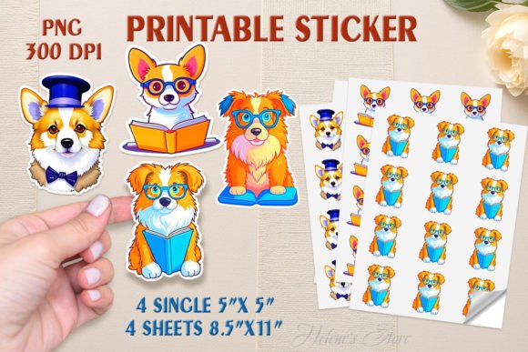 Dog Printable Stickers Back to School: A Creative Resource for Pet Lovers