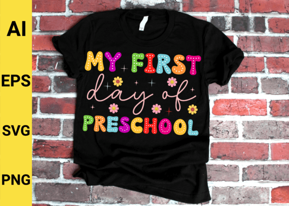 My First Day of Preschool Back to School