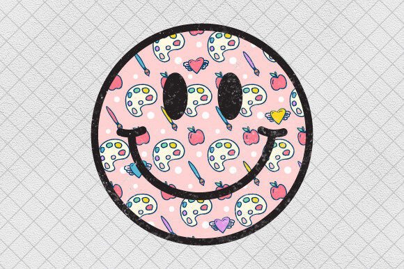 Teacher Smile Face Back to School Smiley