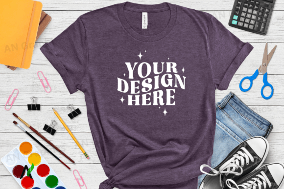 The Back to School Bella Canvas Mockup 0200: Elevating Your T-Shirt Design Workflow