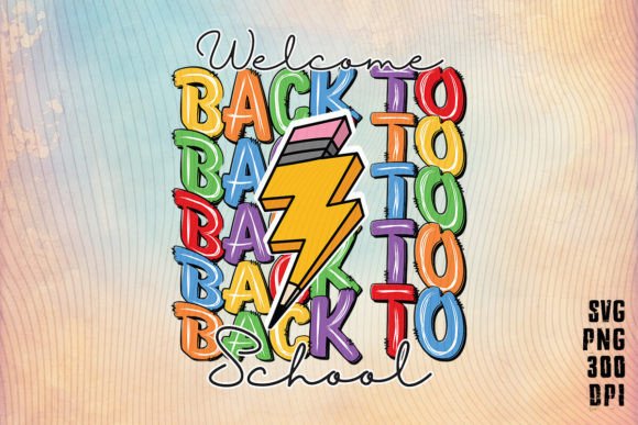 Welcome Back to School SVG PNG Clipart: A Creative Resource for Educators and Designers