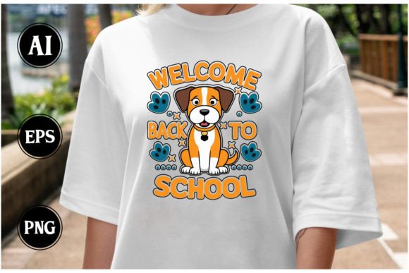 Welcome Back to School T Shirt Design